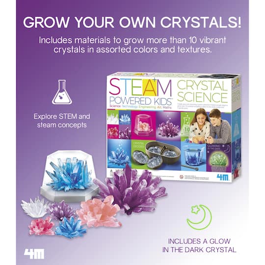 STEAM Powered Kids™ Crystal Science Kit